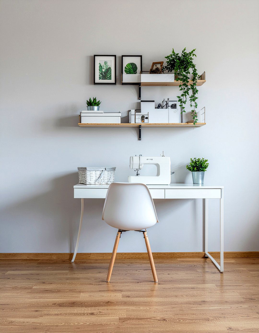 Wall Mounted Sewing Nook - 30 bedroom sewing nook ideas