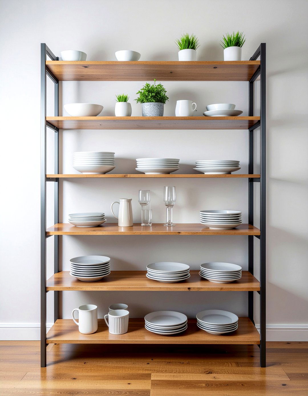 Wall Mounted Shelving Units - 30 Danish dining room ideas