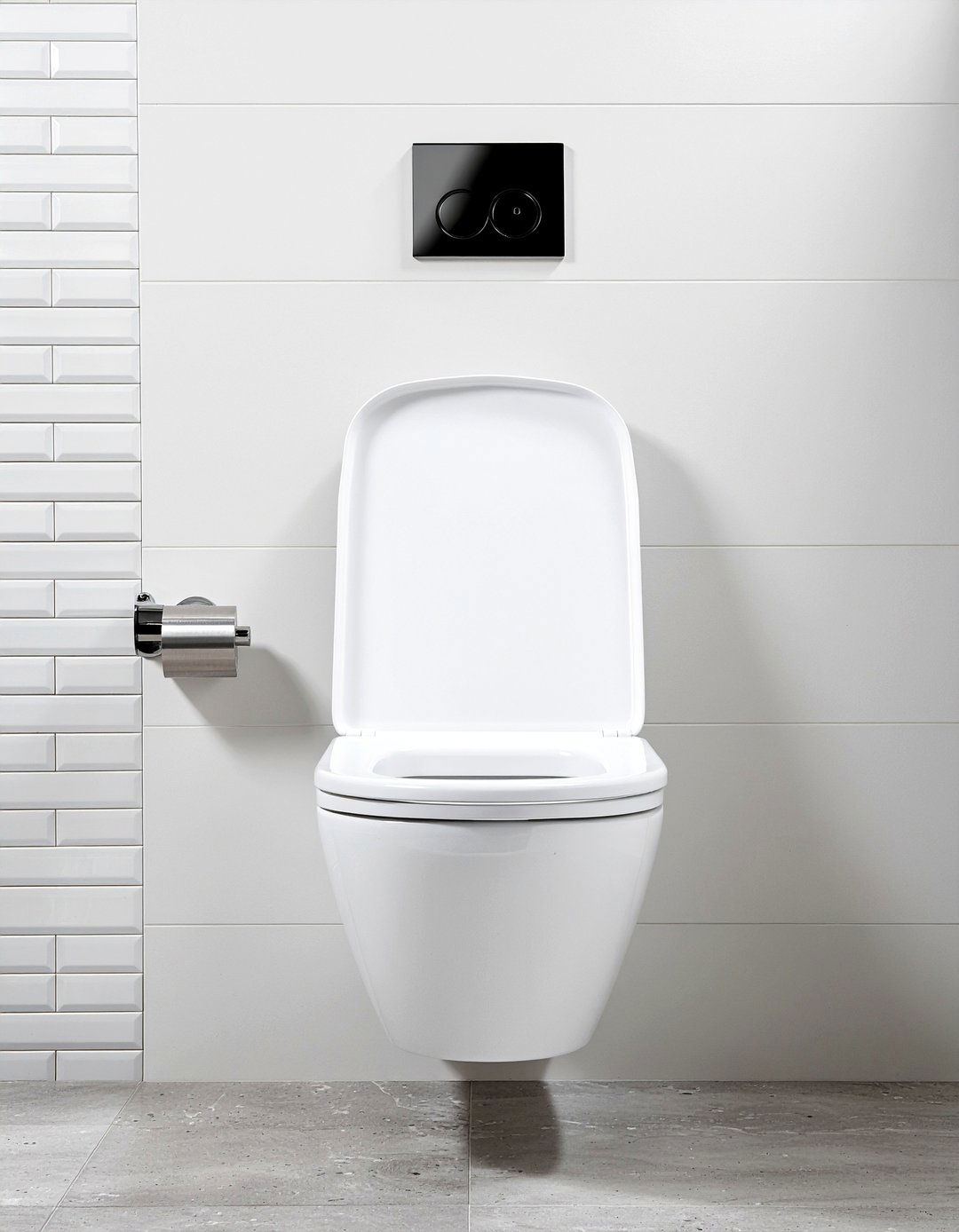 Wall Mounted Toilet Layout - 30 small bathroom layout ideas