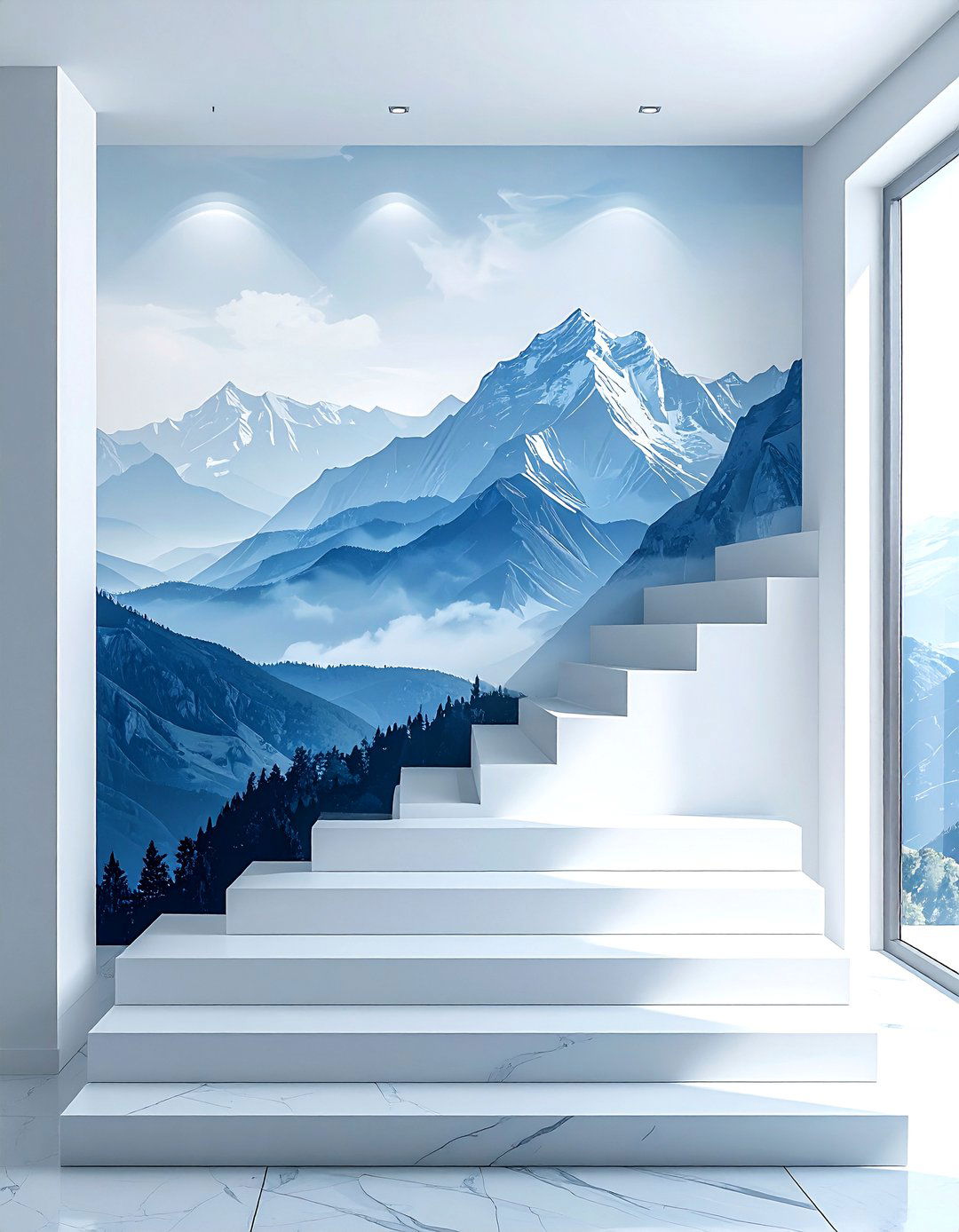 30 Staircase Wall Ideas to Enhance Your Home's Hallways
