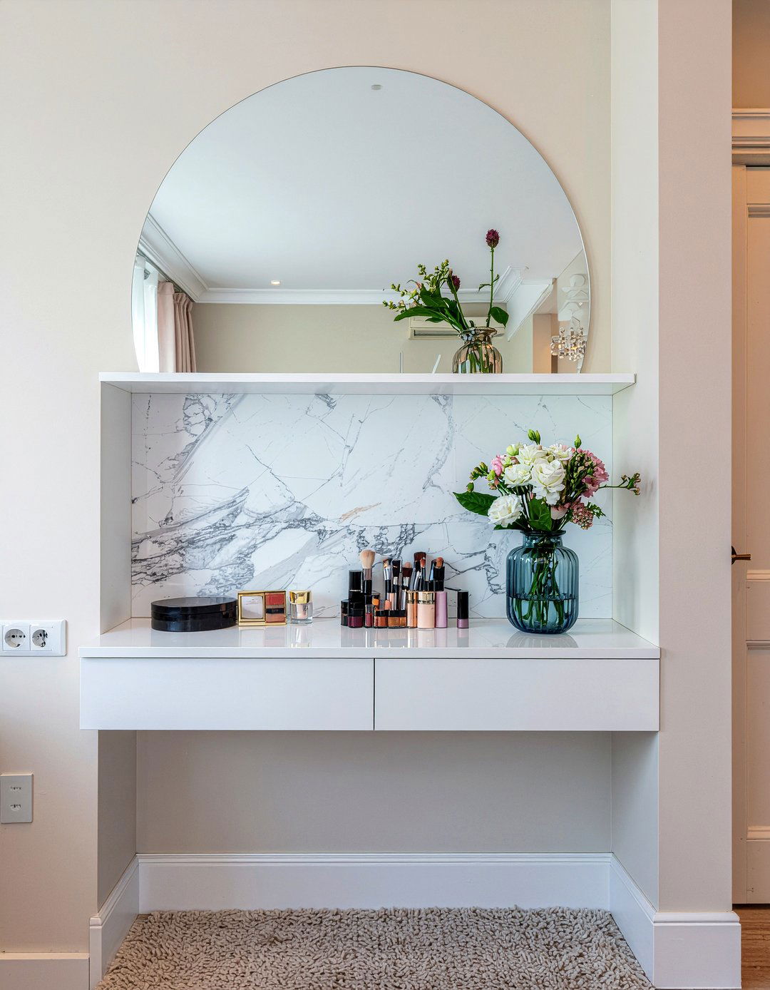 Wall Niche For Vanity - 30 bedroom wall niches