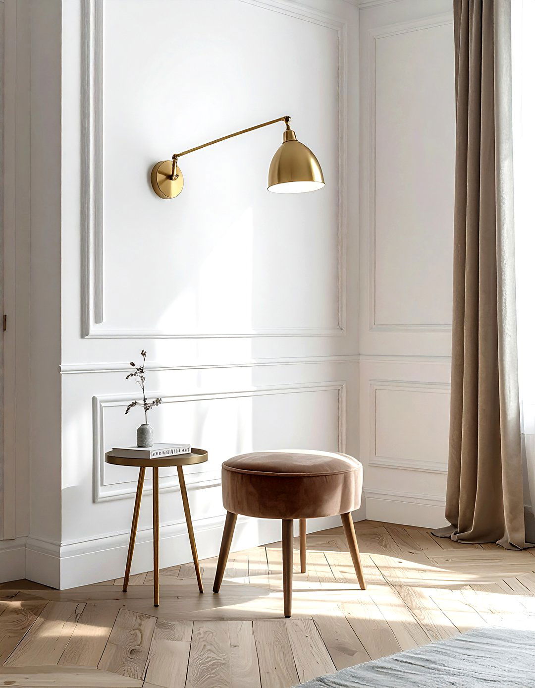 Wall Sconce - 30 corner vignette ideas