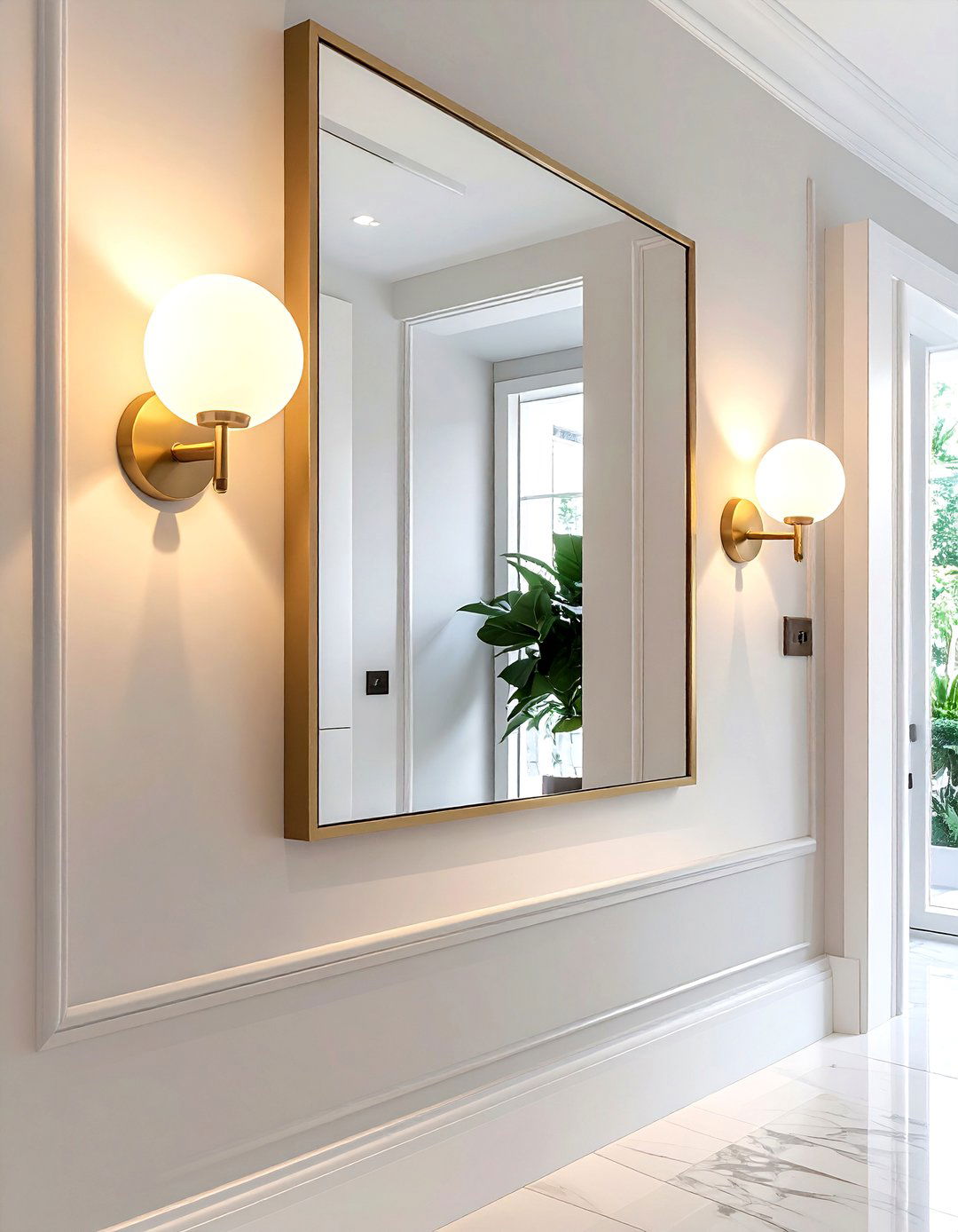 Wall Sconce Lighting - 30 small entryway ideas