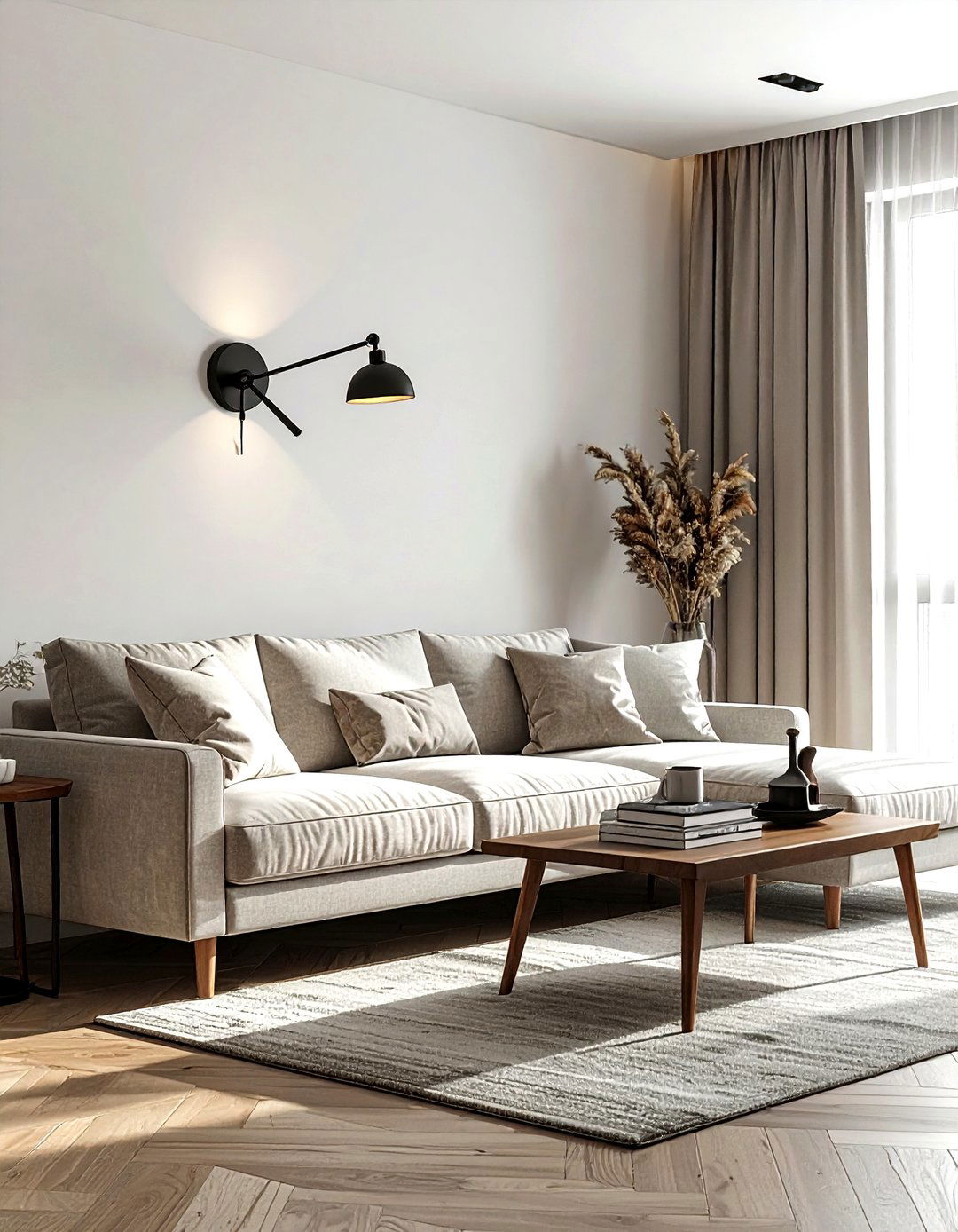 Wall Sconce Next To Sofa - 30 living room accent lighting ideas