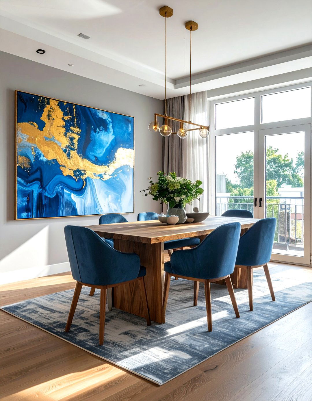 Wall art for dining room - 30 dining room design tips