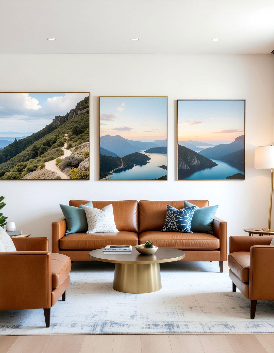 Wall art living room - 30 relaxation living room ideas