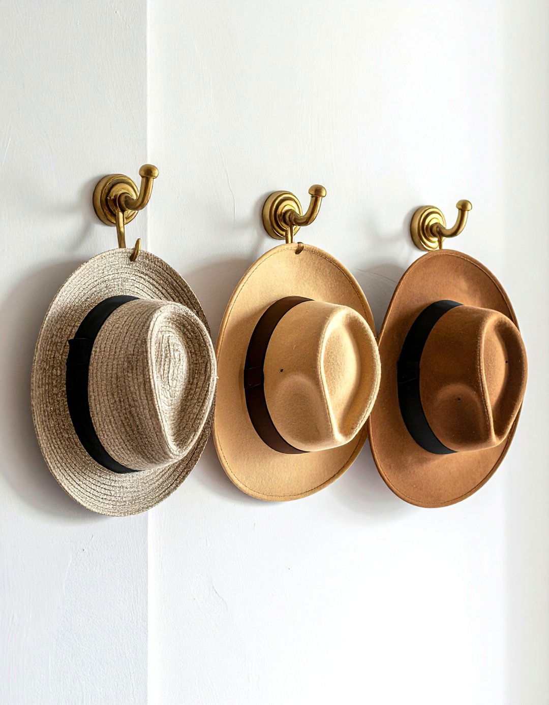 Wall hook for vintage hats - 30 heirloom display ideas