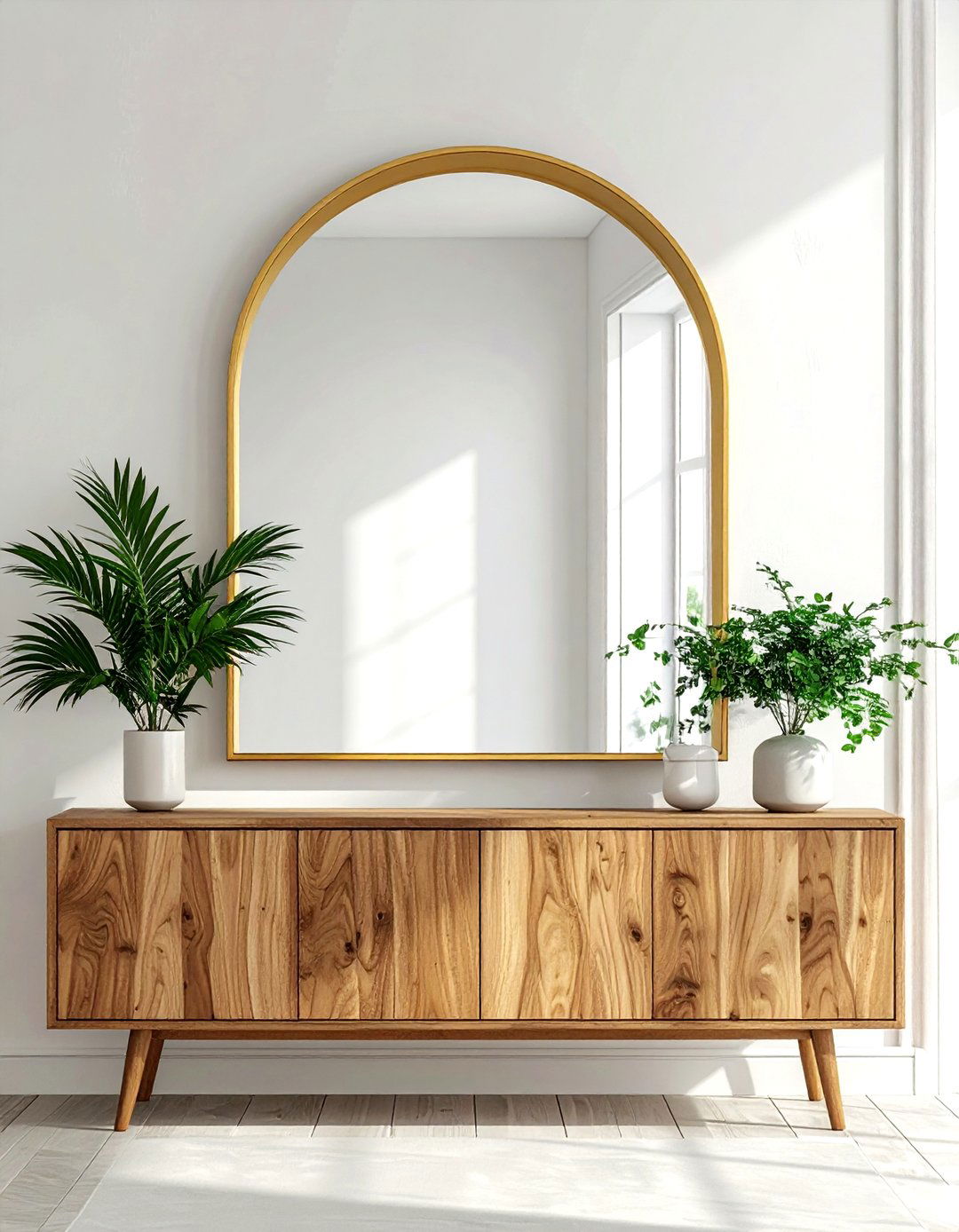 Wall mirror placement - 30 home styling tips