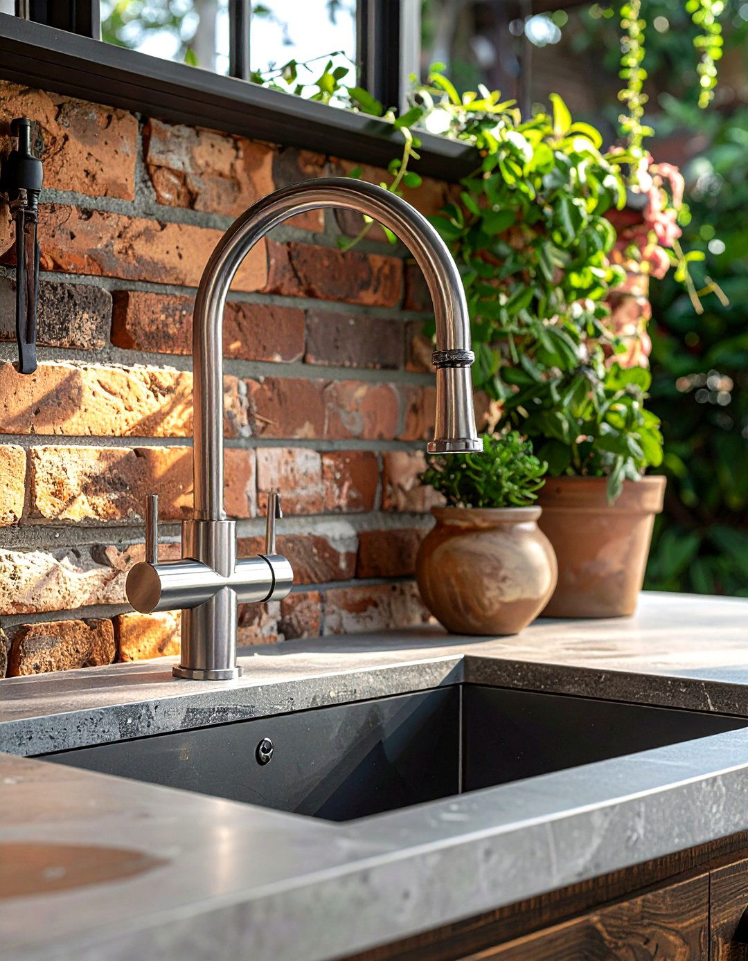 Wall mount nickel kitchen faucet - 30 nickel kitchen faucet ideas