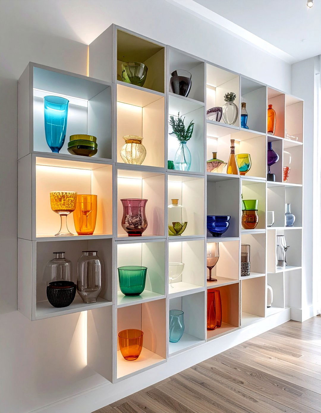 Wall mounted dining room storage - 30 organized dining room ideas