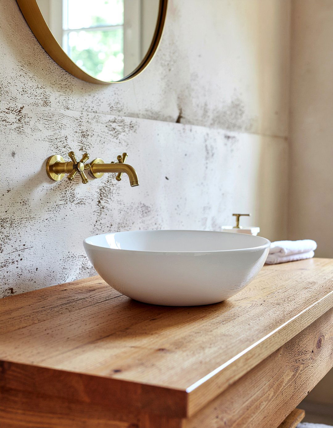 Wall mounted faucet - 30 French bathroom ideas