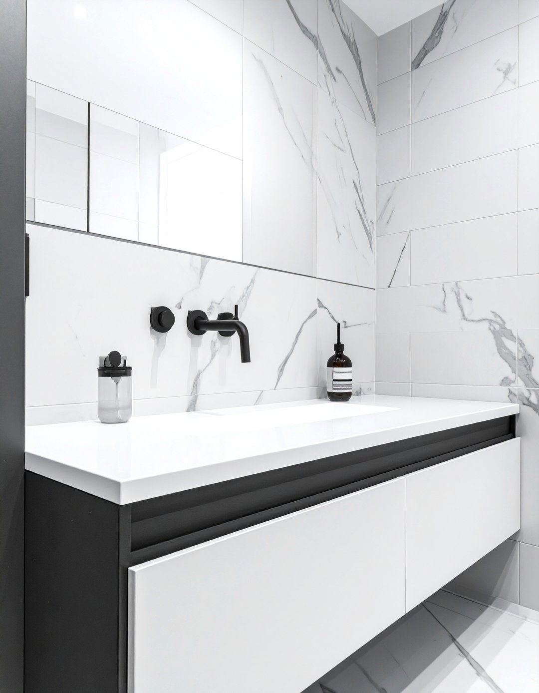 Wall mounted faucet - 30 bathroom plumbing ideas