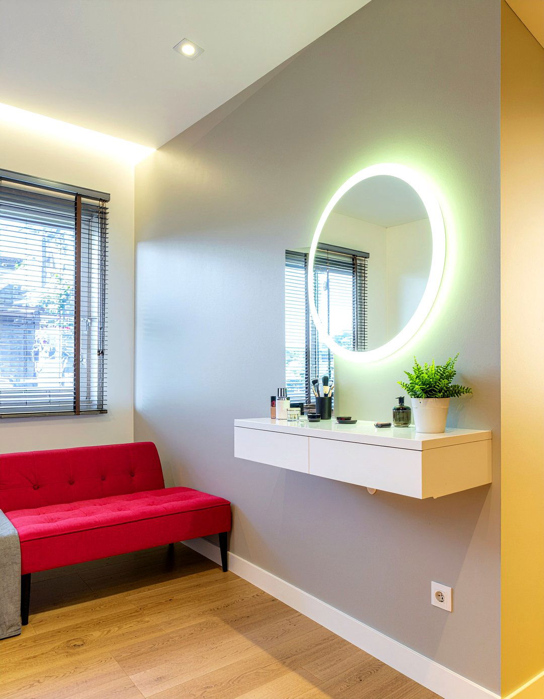 Wall mounted makeup vanity - 30 bedroom makeup vanities