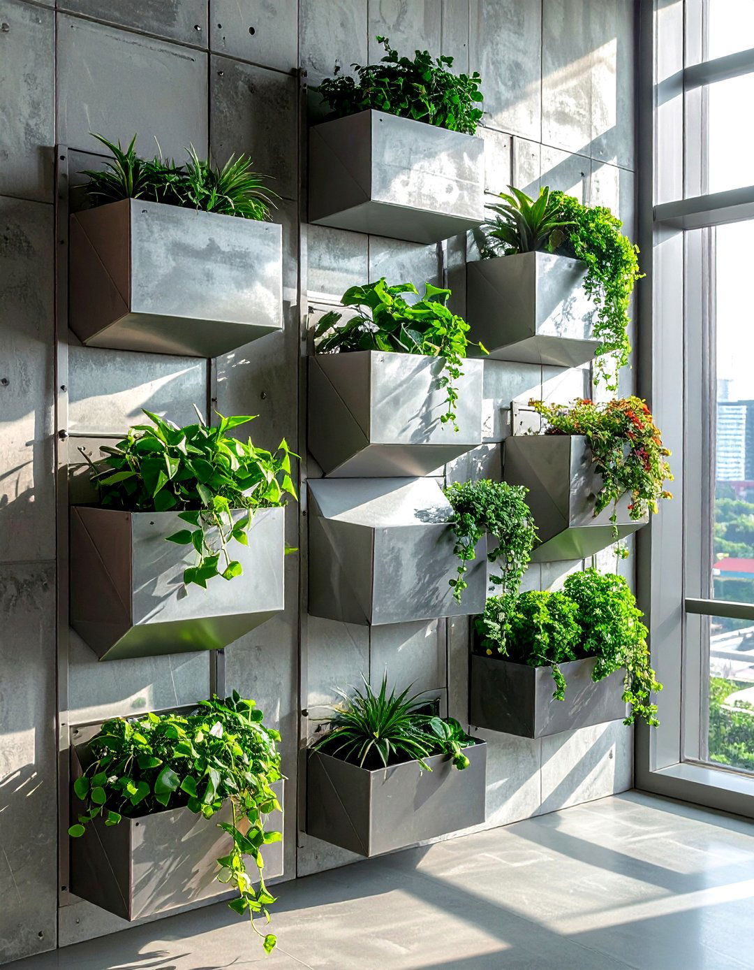 Wall mounted planters - 30 plant styling ideas