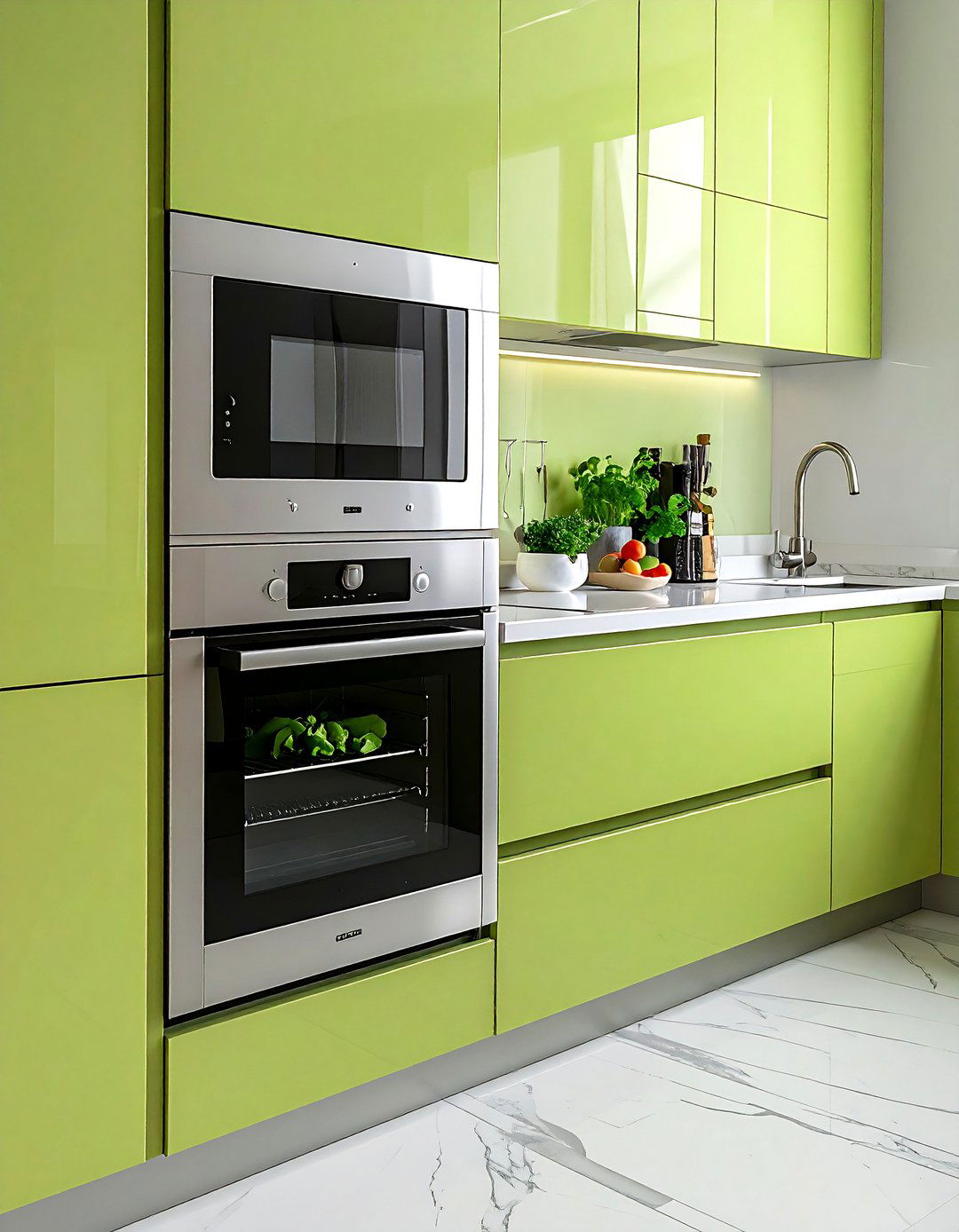 Wall oven near prep sink - 30 wall oven kitchen ideas