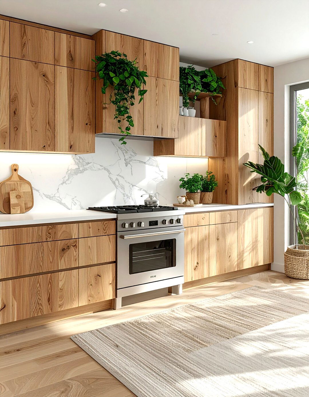 Wall oven wood cabinets - 30 wall oven kitchen ideas