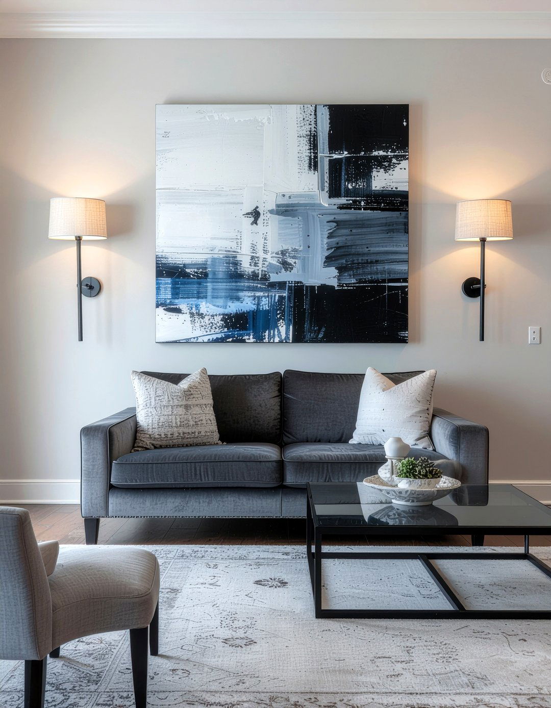 Wall sconces - 30 living room on a budget ideas