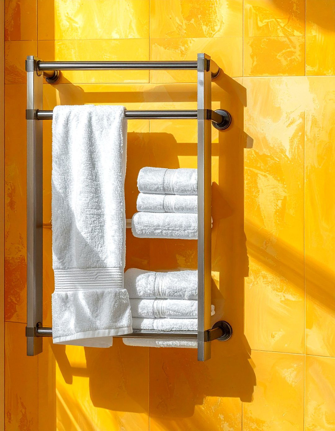 Wall towel rack - 30 bathroom shopping list ideas