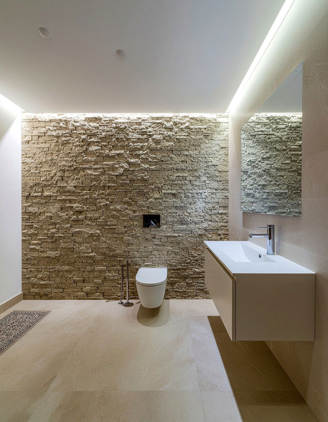 Wall wash lighting - 30 bathroom LED lighting ideas
