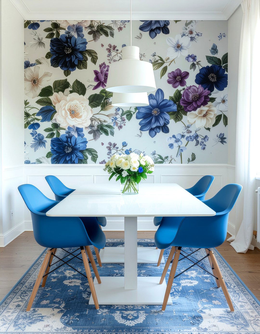 Wallpaper Accent Dining Room - 30 award-winning dining room ideas