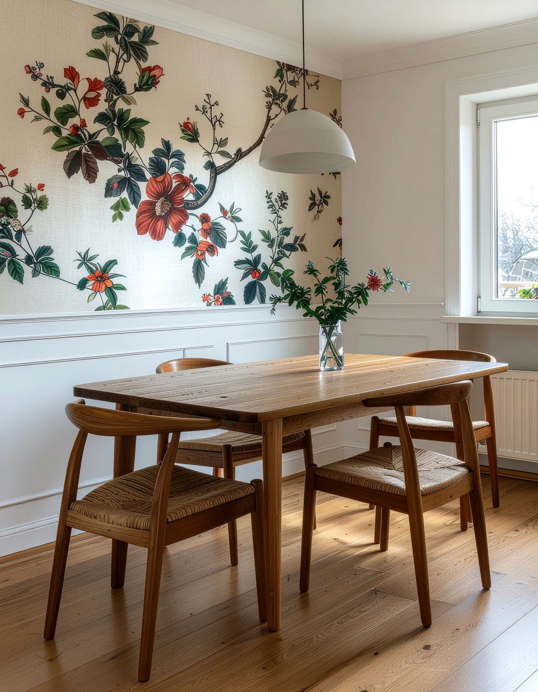 Wallpaper Dining Room - 30 dining room inspo ideas