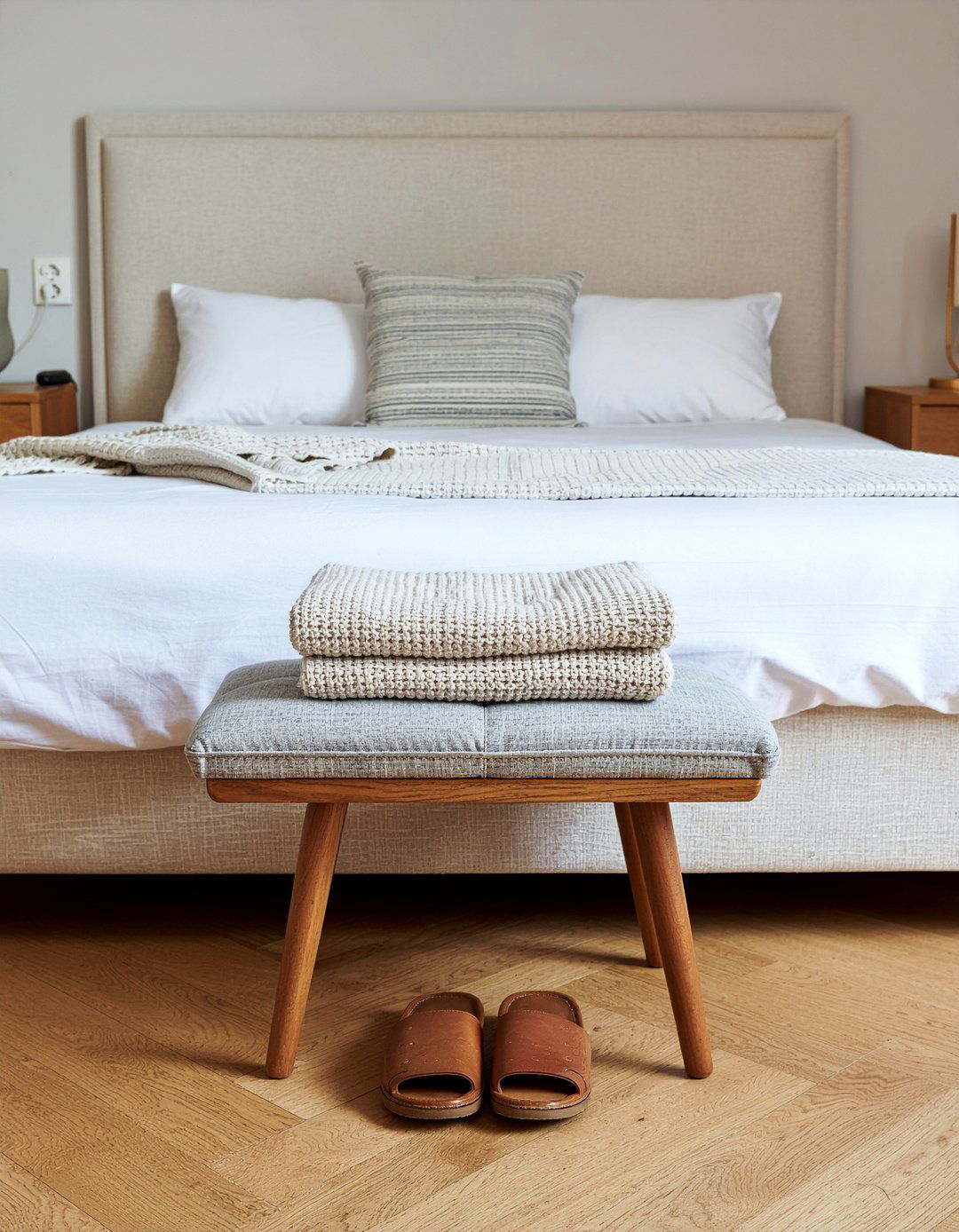 Walnut Bench For End Of Bed - 30 bedroom walnut furniture ideas