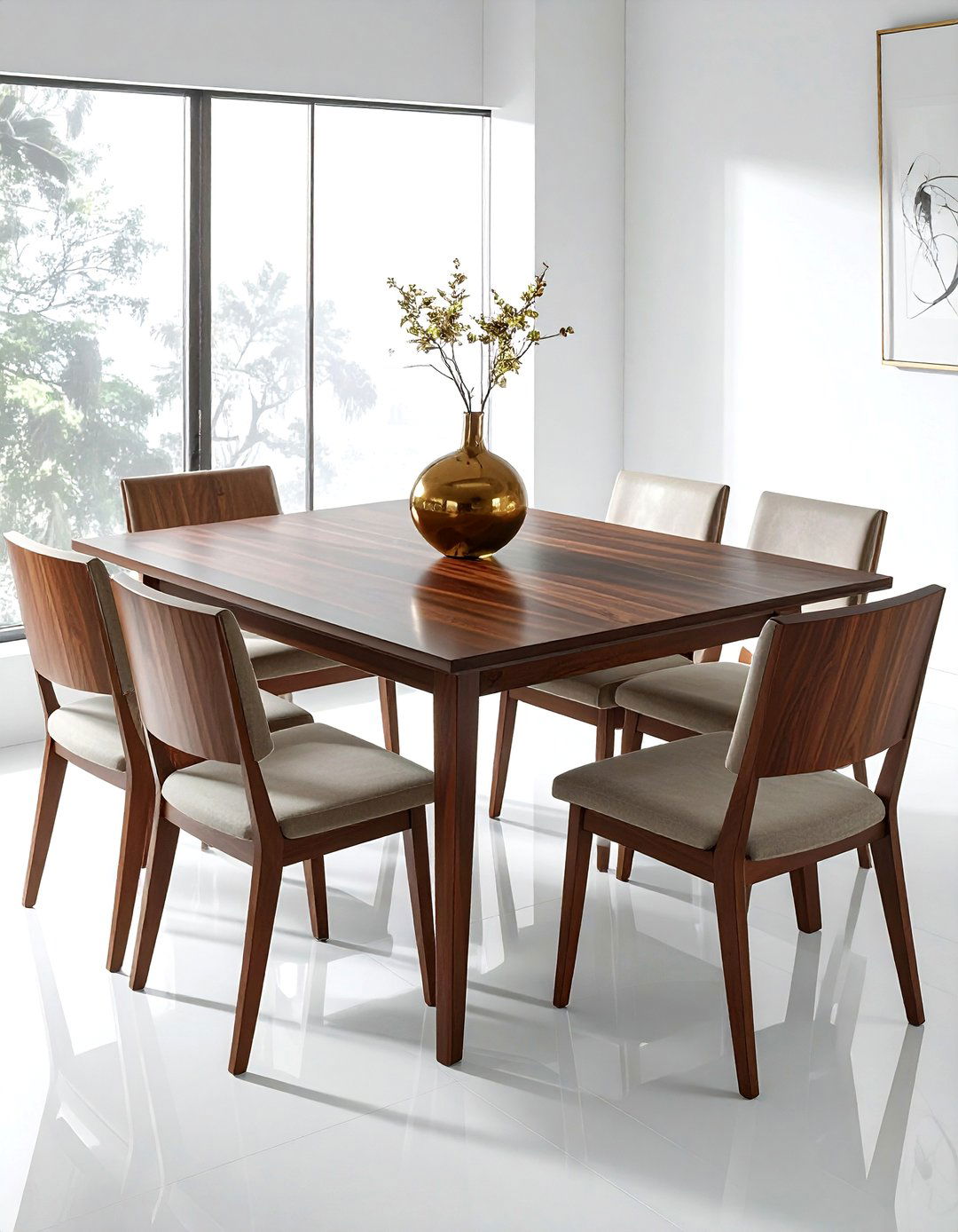 Walnut Square Dining Table - 30 square dining table ideas
