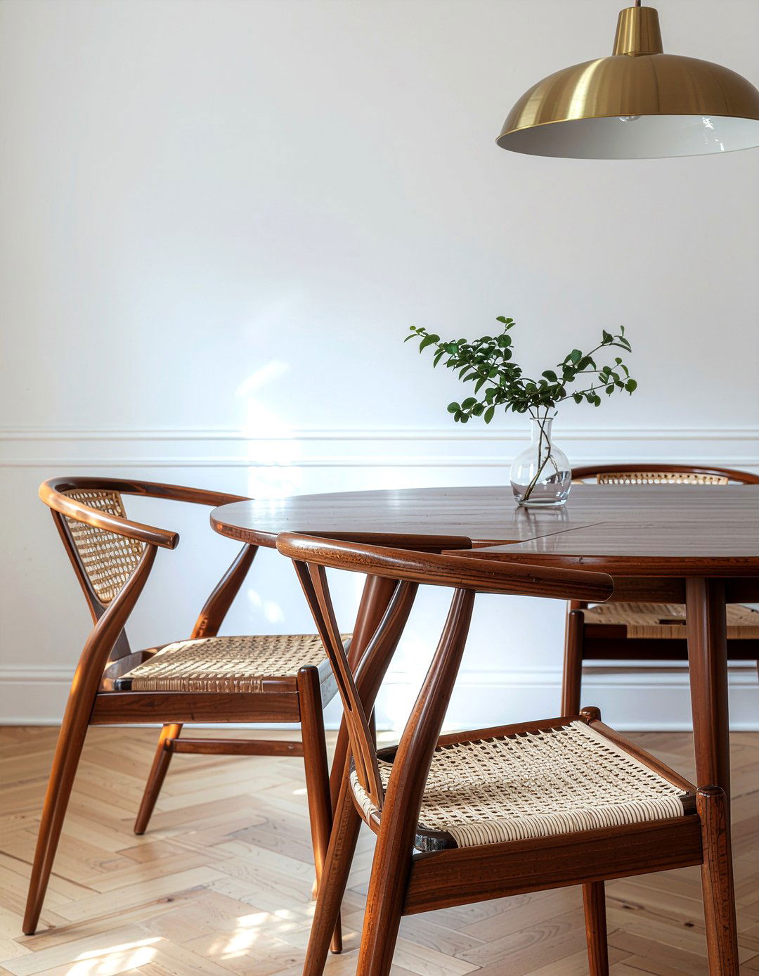 Walnut cane dining chair - 30 cane dining chair ideas