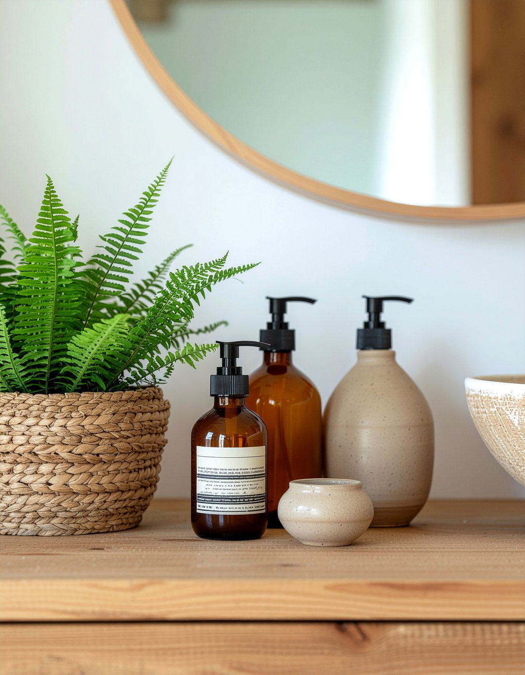 Warm Earth Tone Decor - 30 rust bathroom ideas