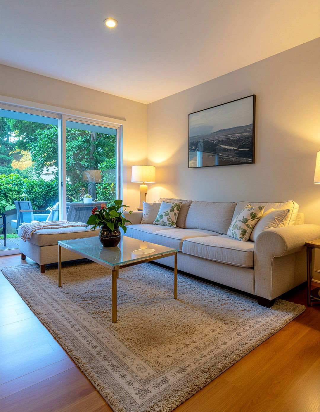 Warm Lighting - 30 calming living room ideas