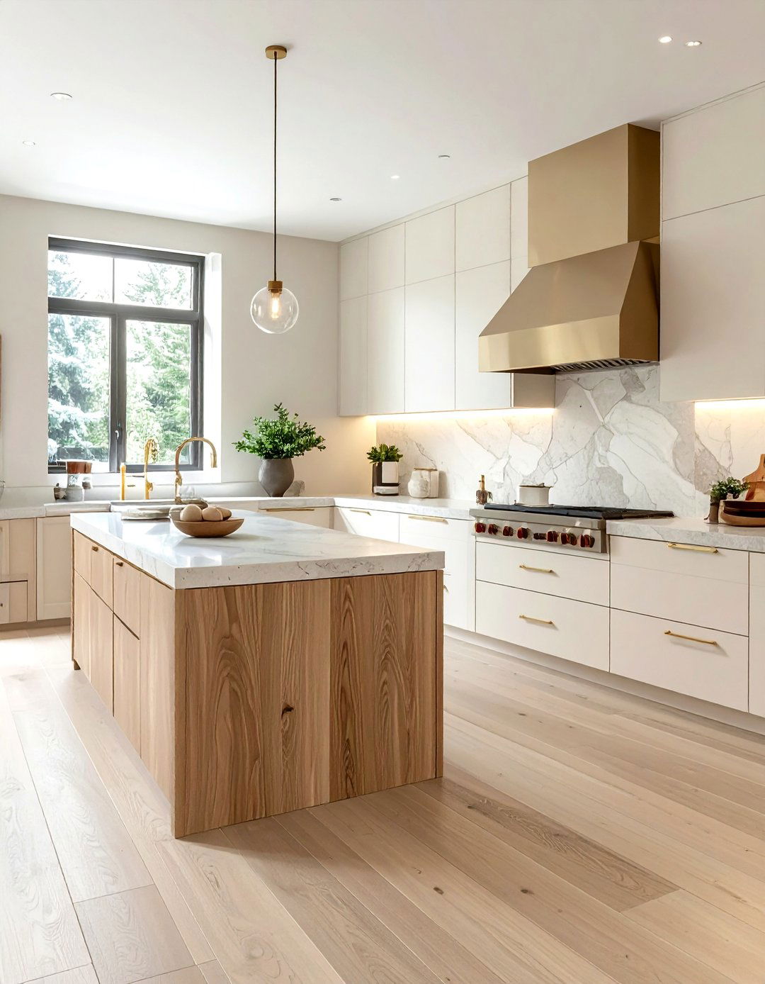 Warm Minimalist Kitchen - 30 new home decor ideas