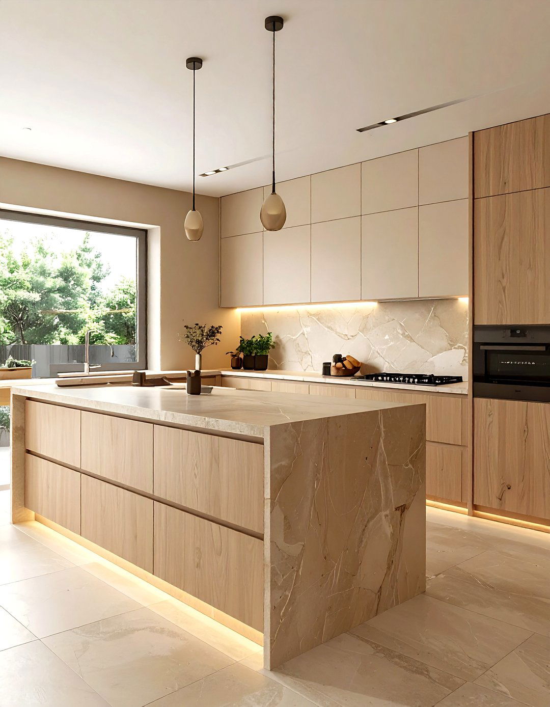 Warm Minimalist Kitchen - 30 cozy kitchen ideas