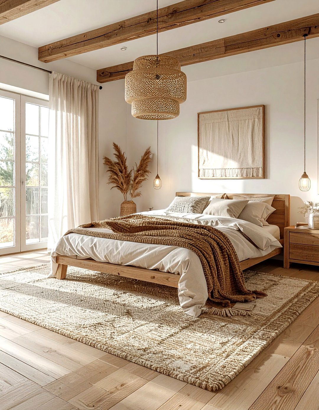 Warm Neutral Palette - 30 airy bedroom ideas