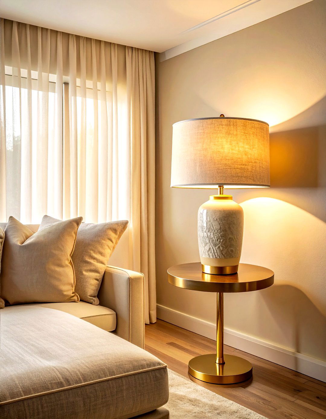 Warm ambient lighting - 30 calming decor ideas