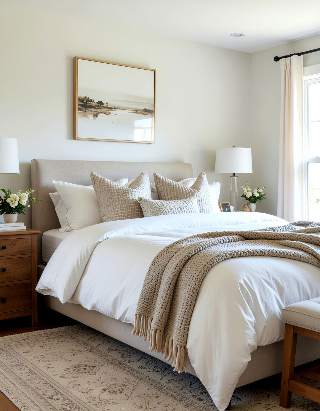 Warm gray bedroom palette - 30 all gray bedroom ideas
