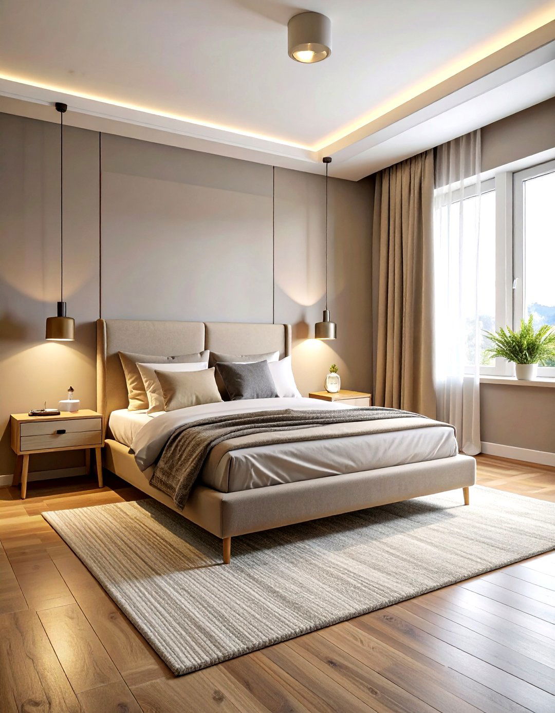 Warm grey bedroom decor - 30 minimalist grey bedroom ideas