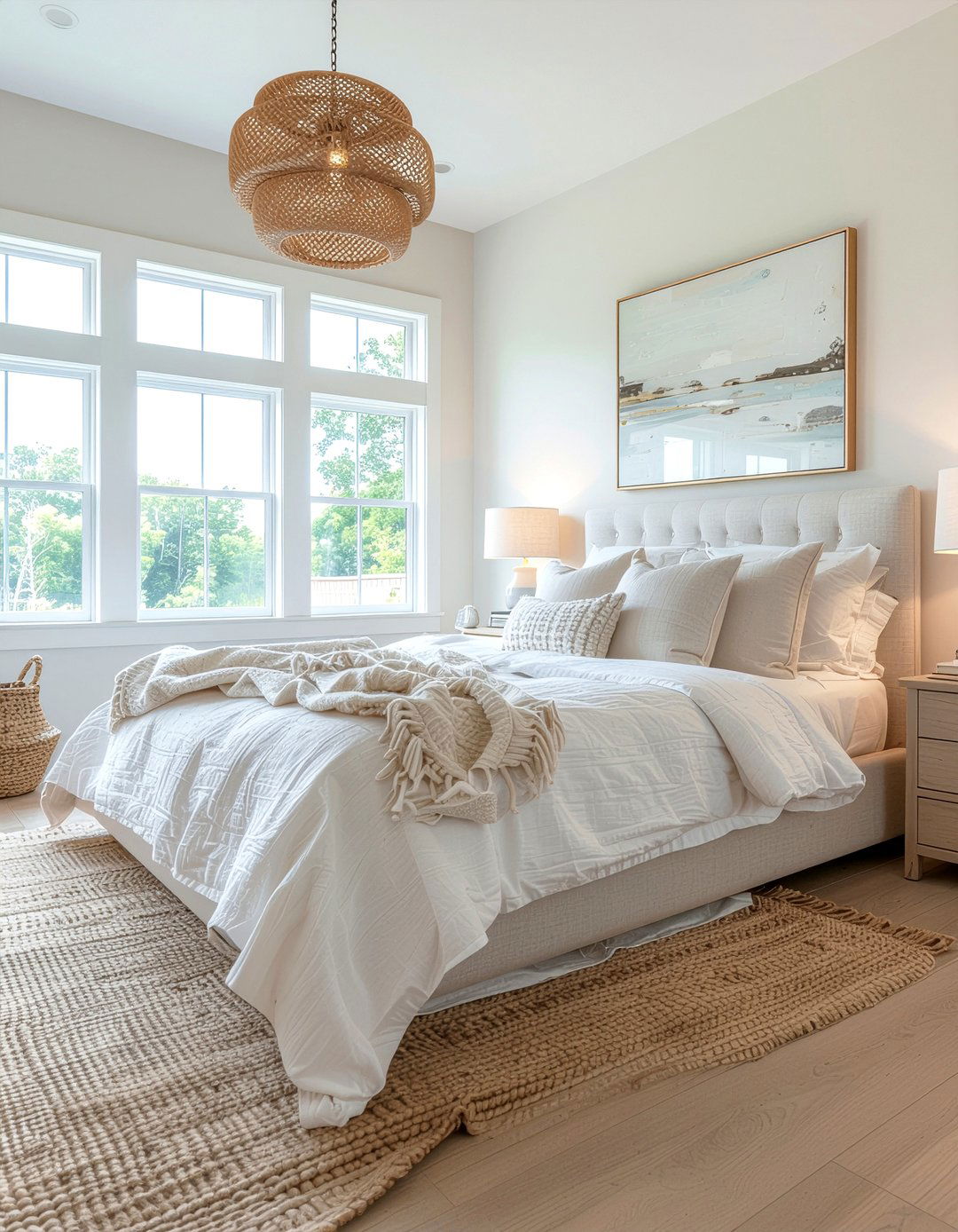Warm white bedroom - 30 gender neutral bedroom ideas