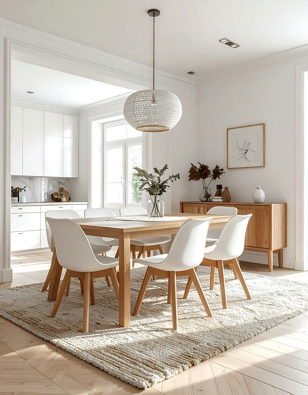 Warm white dining room - 30 dining room paint colors