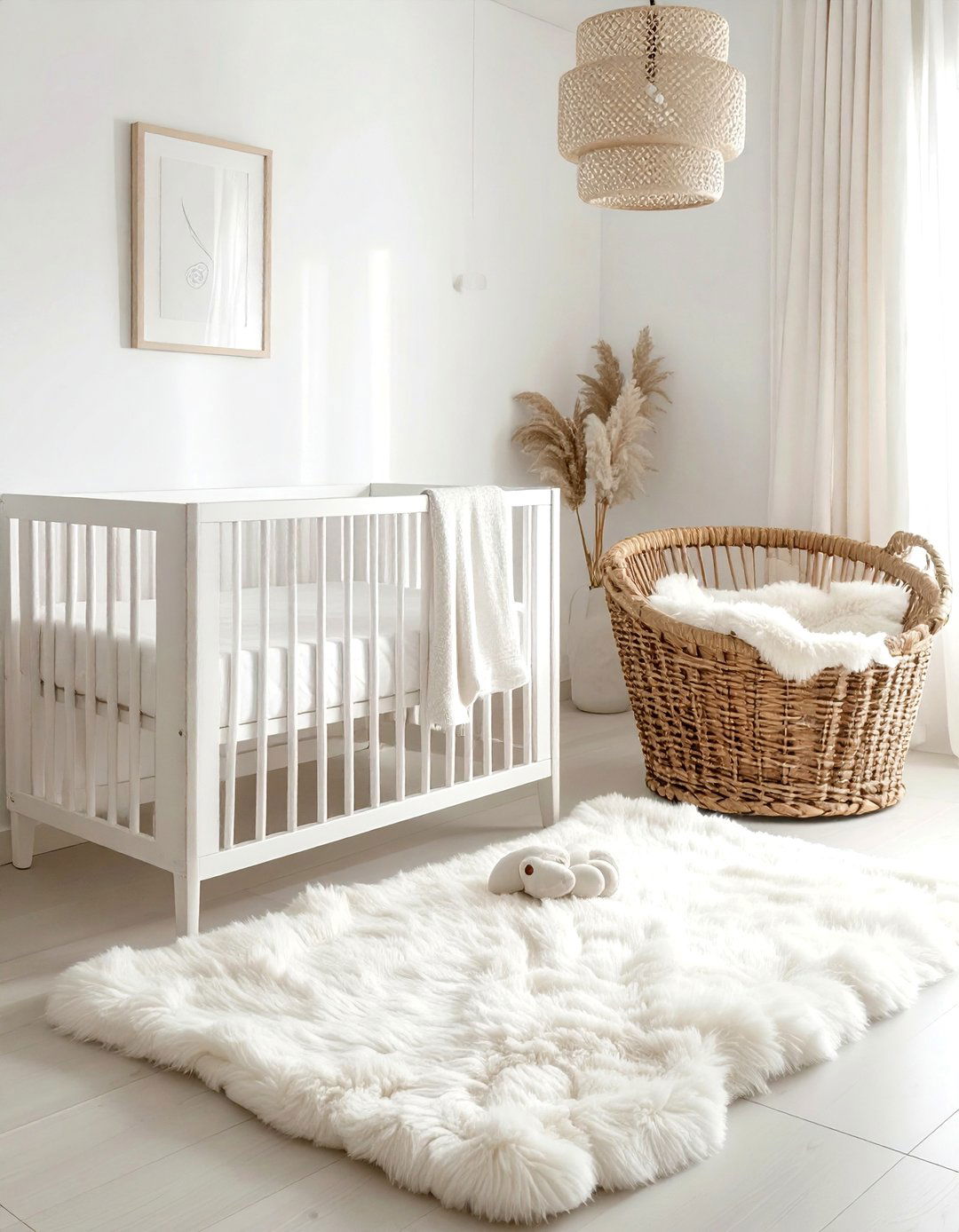 Warm white nursery - 30 peaceful decor ideas