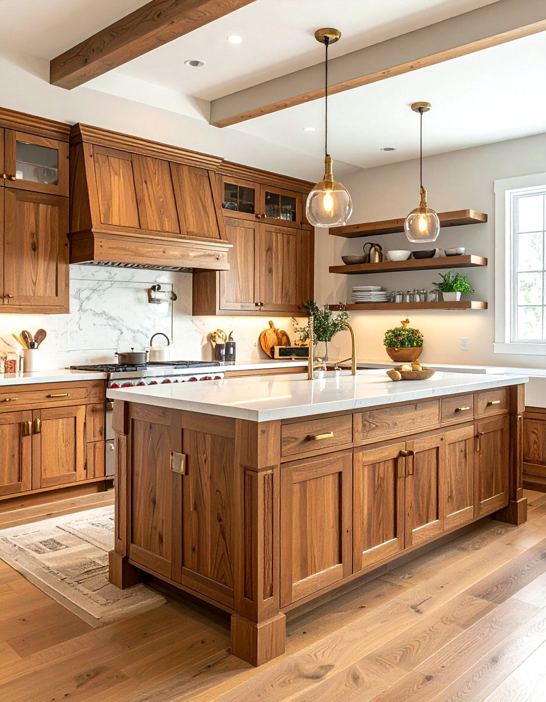 Warm wood kitchen - 30 trending decor ideas