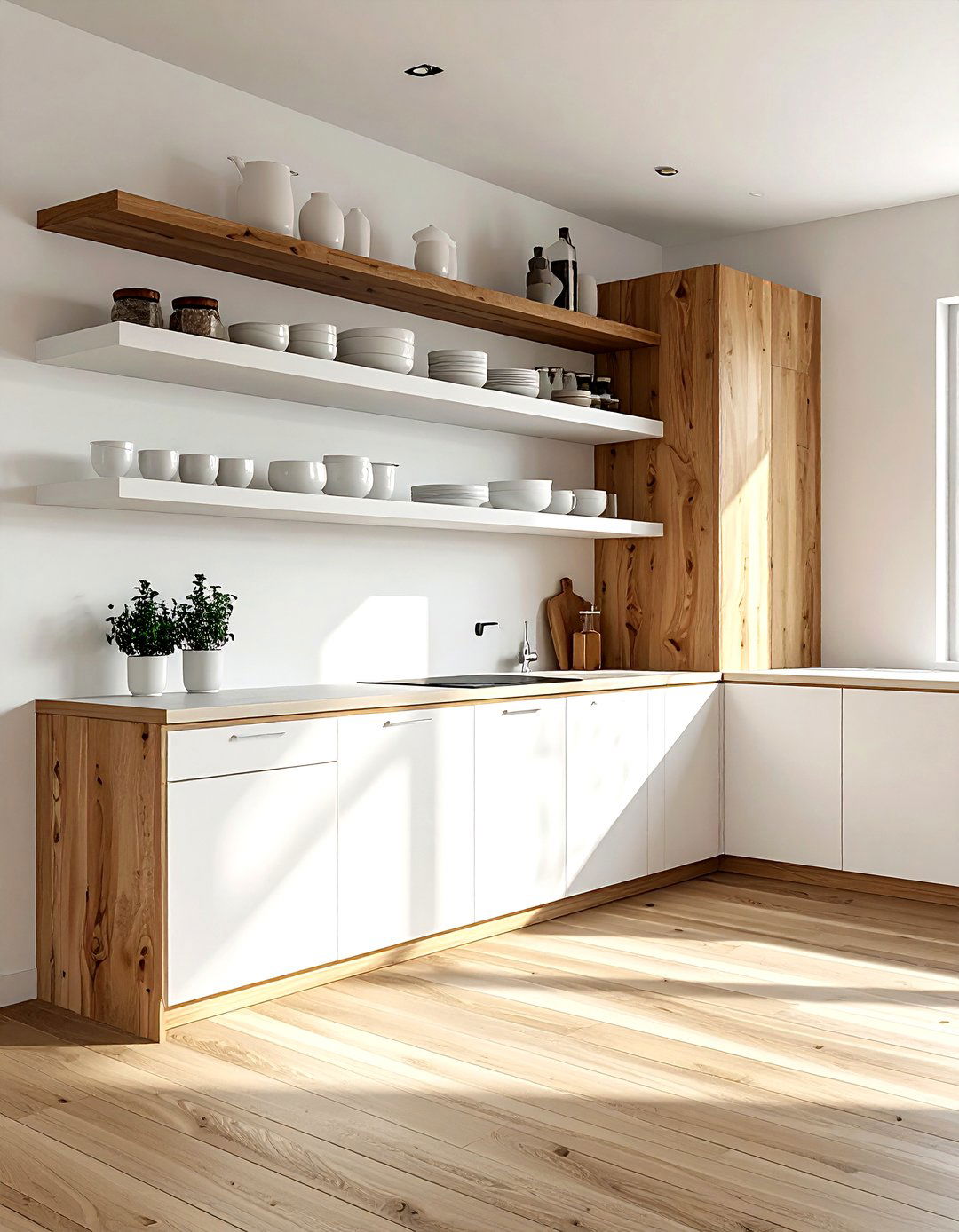 30 Brown and White Kitchen Ideas for a Stylish Culinary Space
