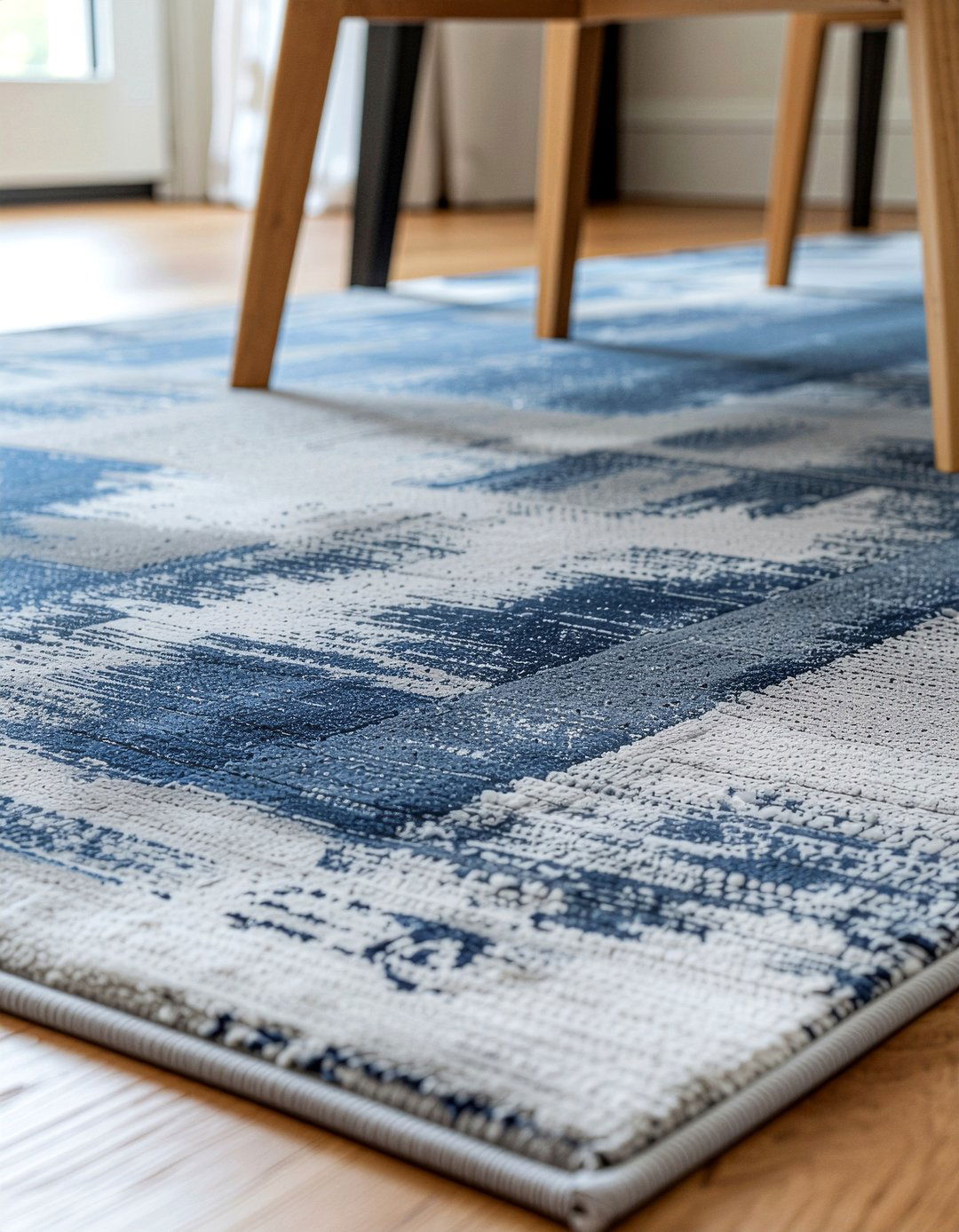 Washable Area Rug - 30 dining room splurge and save ideas