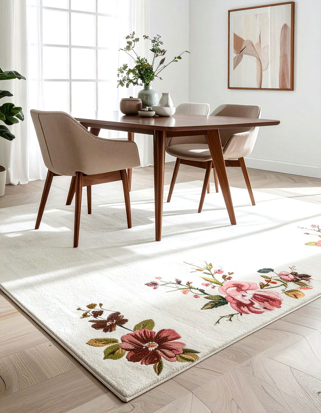 Washable Dining Room Rug - 30 indoor outdoor rug dining room ideas