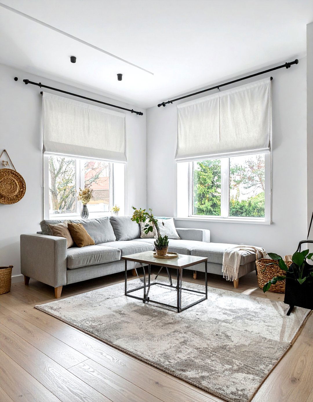 Washable Window Treatment - 30 easy-clean decor ideas