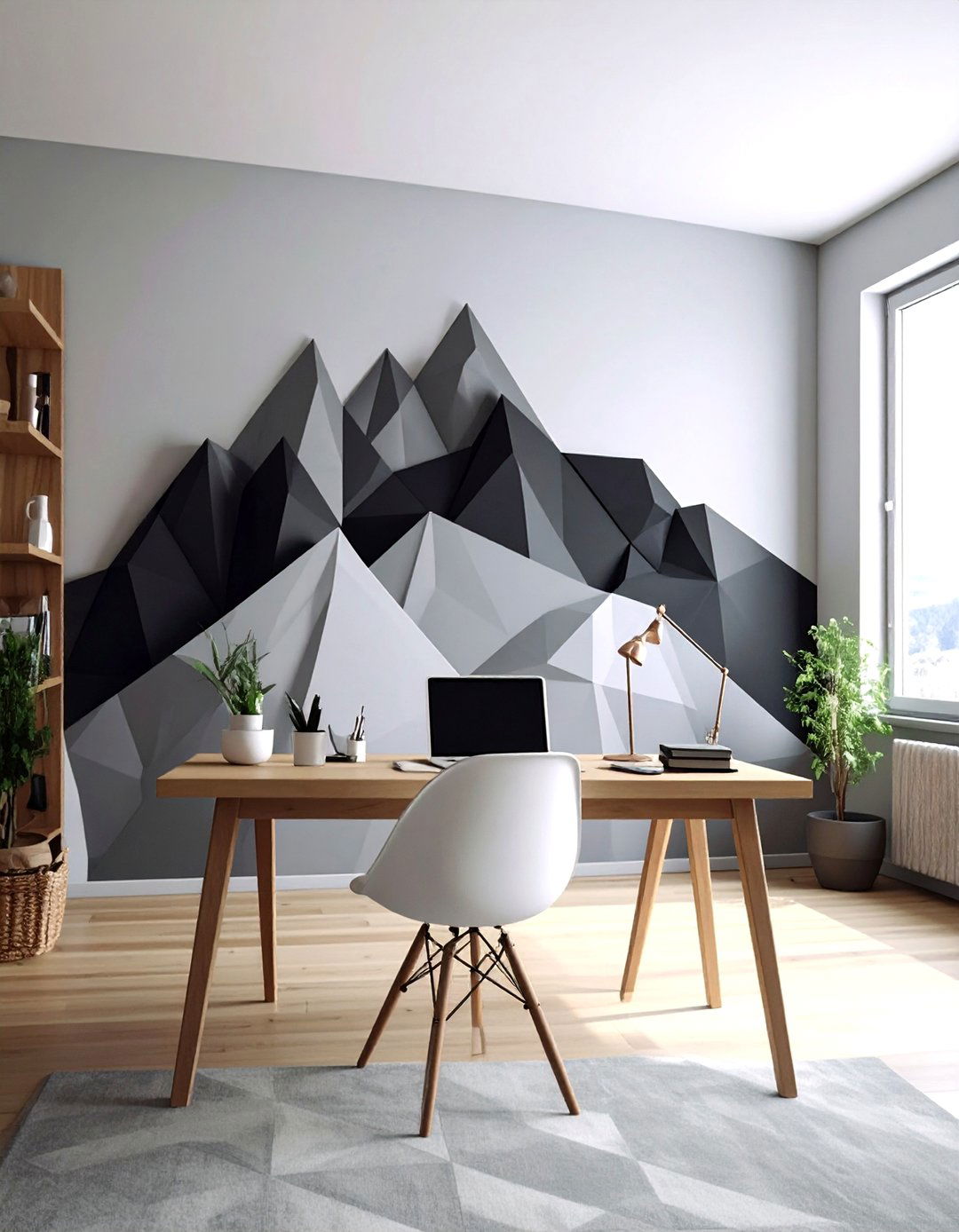 Washi Tape Wall Art - 30 temporary decor ideas