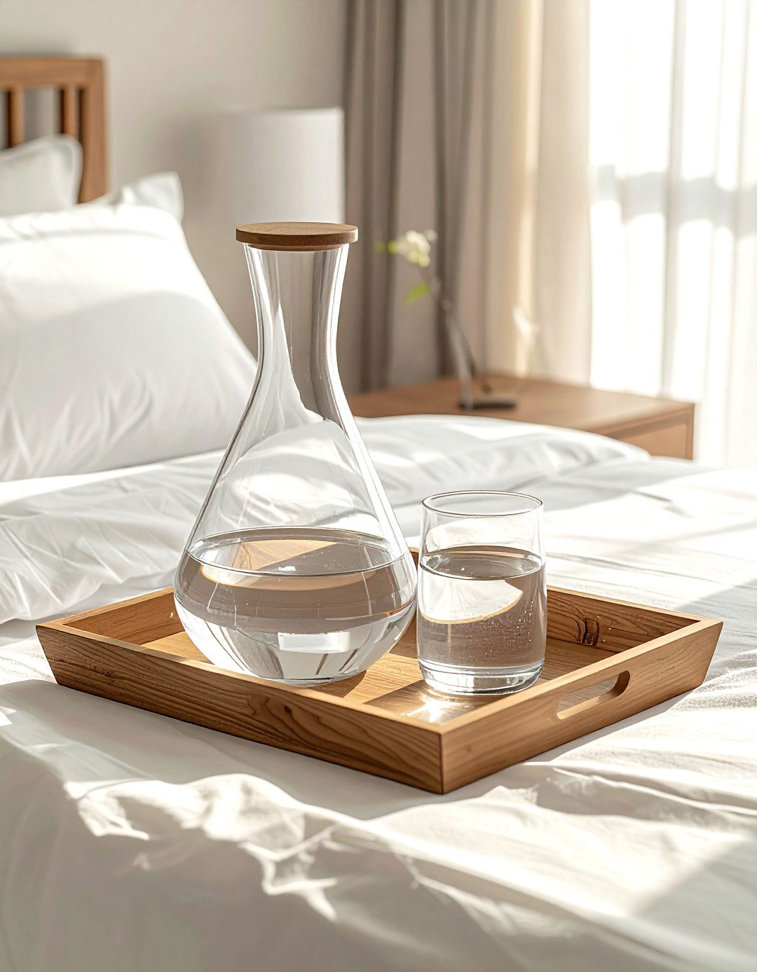 Water Carafe Set - 30 welcoming decor ideas