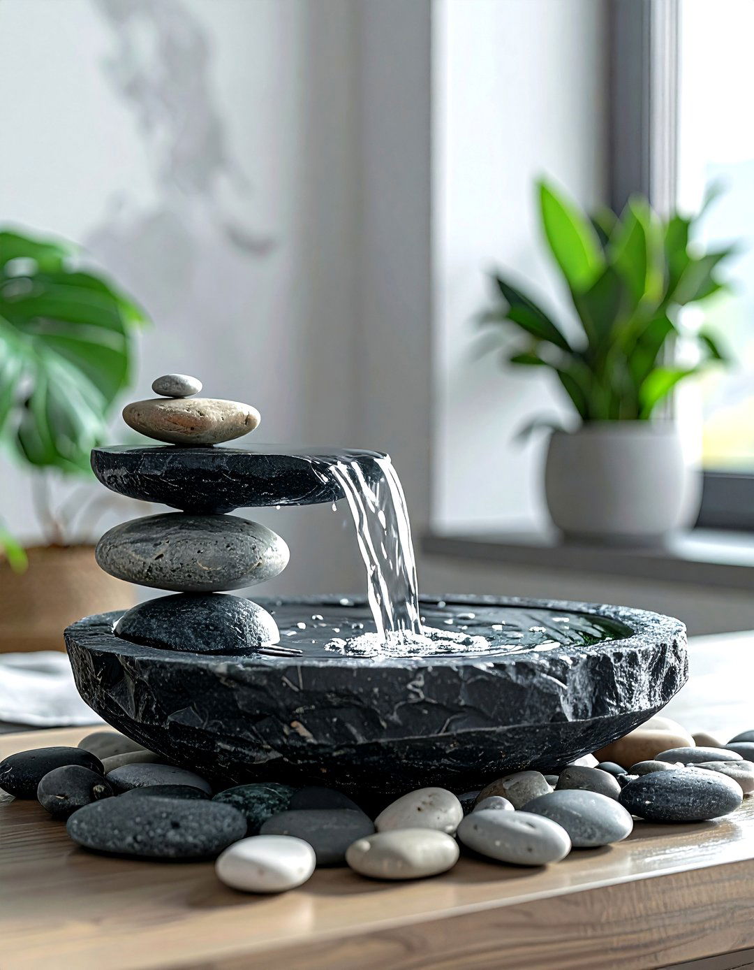 Water Fountain - 30 mindful decor ideas