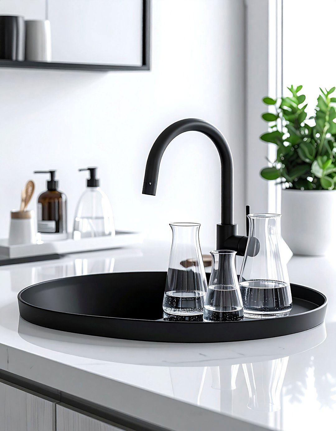 Water filtration station - 30 beverage station kitchen ideas