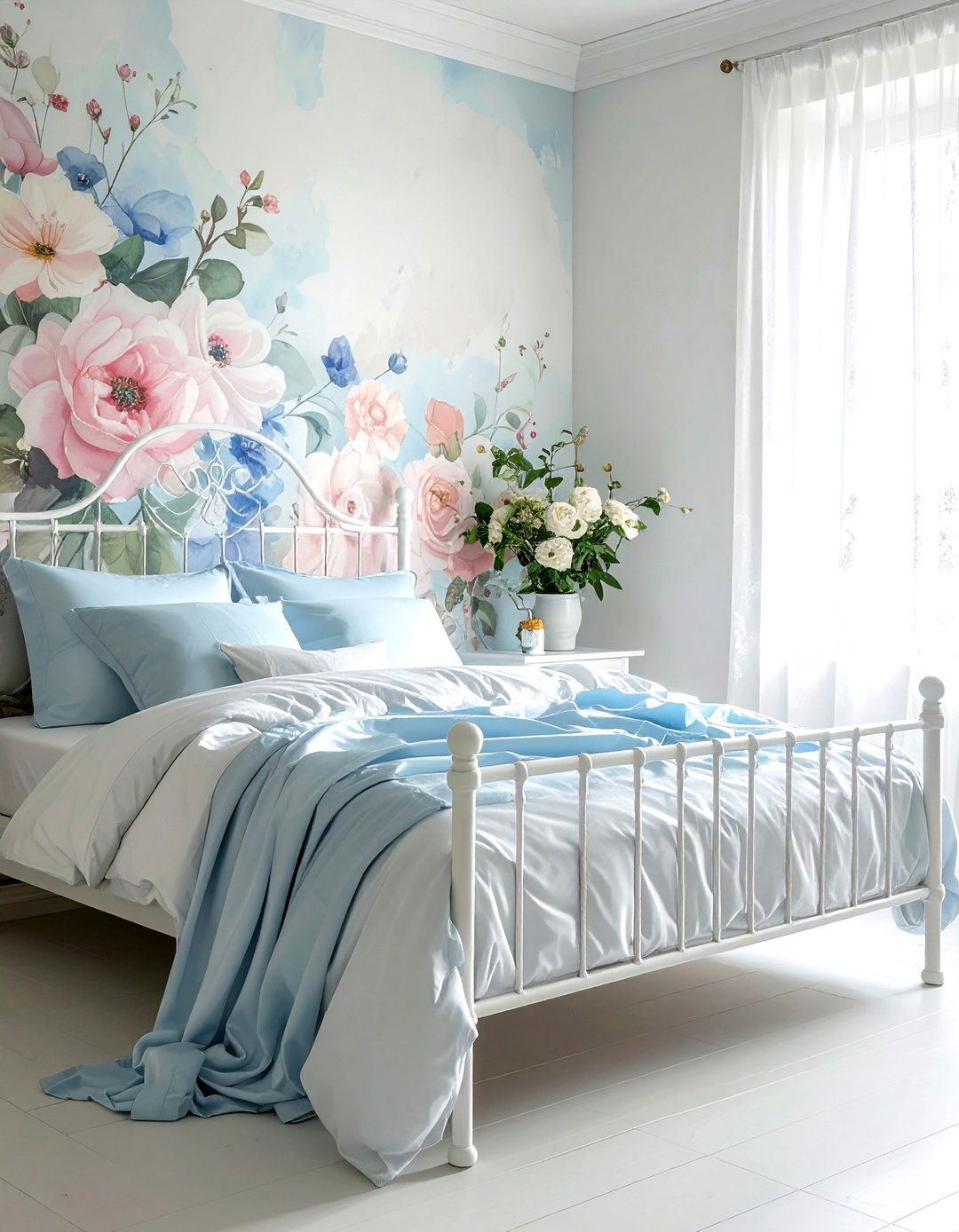 Watercolor Floral Print - 30 botanical wallpaper ideas