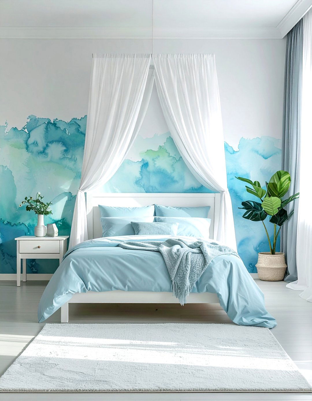 Watercolor texture wallpaper - 30 textured wallpaper ideas
